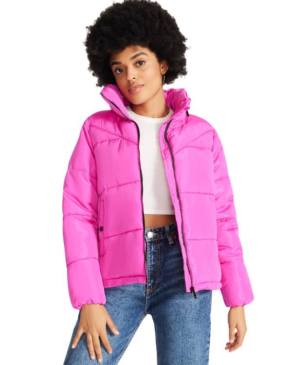 Steve Madden Hot Puffer Jassen Dames Roze | SM-943YH