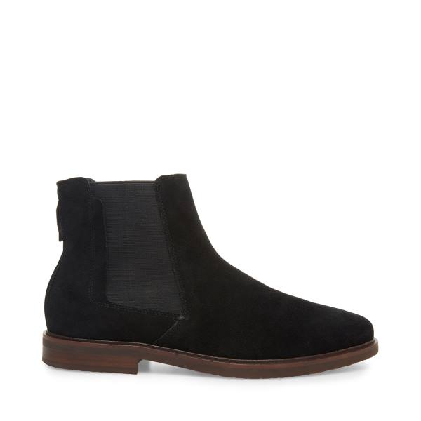 Steve Madden Insider Suede Laarzen Heren Zwart | SM-786WD