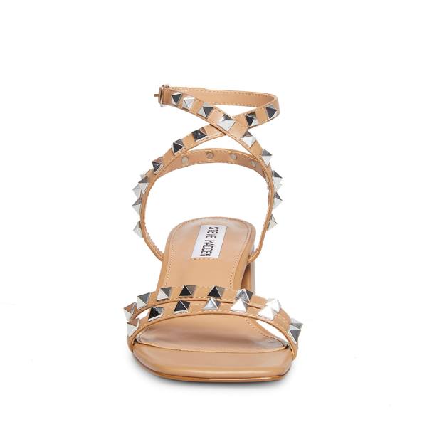 Steve Madden Invent Tan Sandalen Dames Bruin | SM-142XY