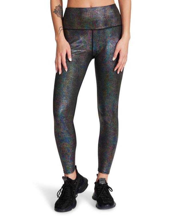 Steve Madden Iridescent Leggings Dames Zwart | SM-823AM