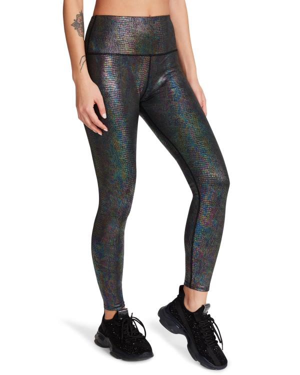 Steve Madden Iridescent Leggings Dames Zwart | SM-823AM