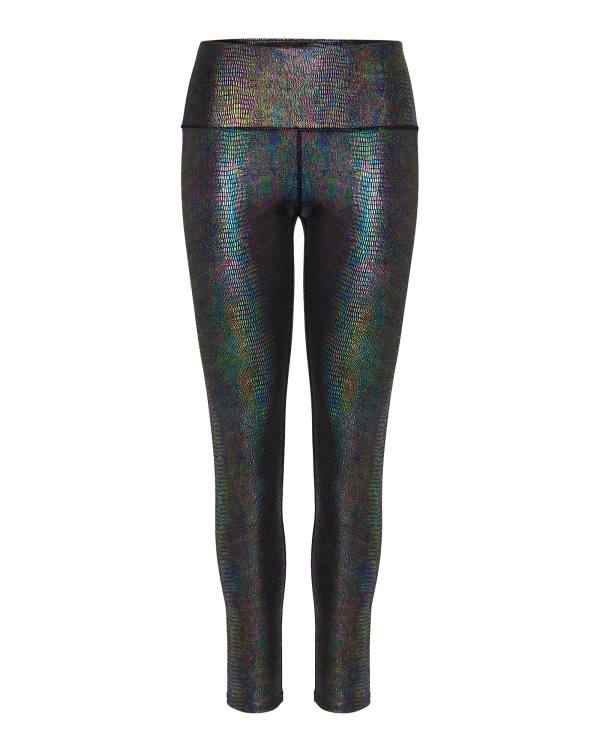 Steve Madden Iridescent Leggings Dames Zwart | SM-823AM