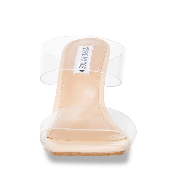 Steve Madden Isa Heel Hakken Dames Clear | SM-402GT