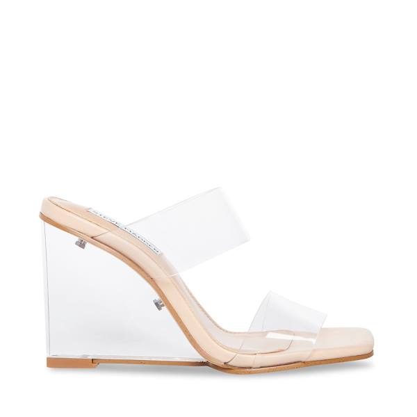 Steve Madden Isa Heel Hakken Dames Clear | SM-402GT