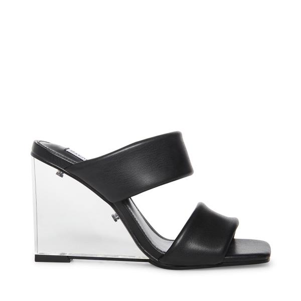 Steve Madden Isa Heel Hakken Dames Zwart | SM-419IY