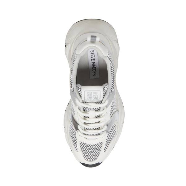 Steve Madden Issac Sneakers Dames Wit Grijs | SM-130IY