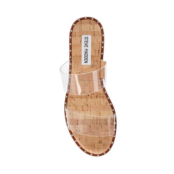 Steve Madden Ivara Sandalen Dames Clear | SM-410MN