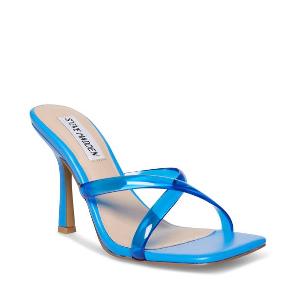 Steve Madden Jada Heel Hakken Dames Blauw | SM-302BV