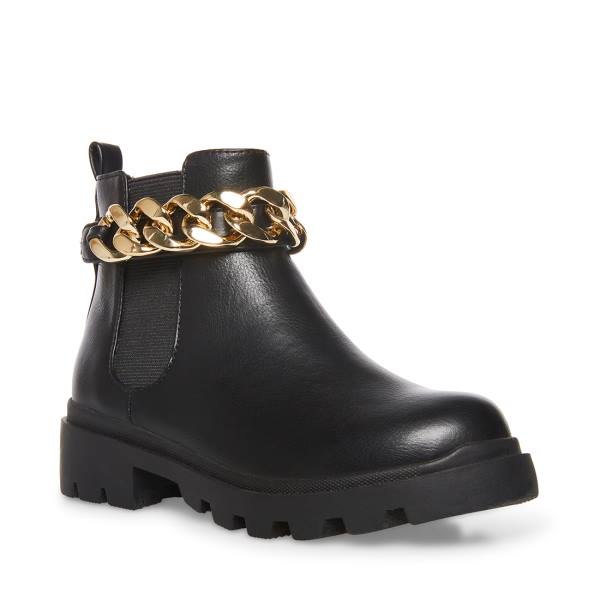 Steve Madden Jamuletc Enkellaarsjes Kinderen Zwart | SM-958XU