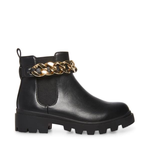 Steve Madden Jamuletc Enkellaarsjes Kinderen Zwart | SM-958XU