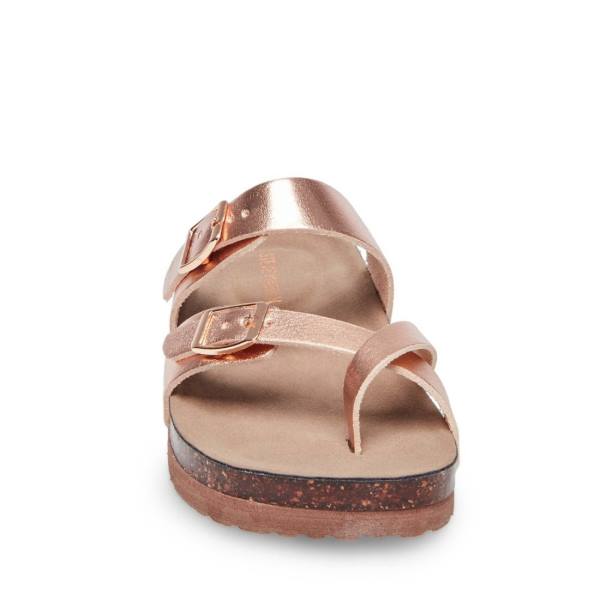 Steve Madden Jbeached Sandalen Kinderen Roze Goud | SM-614BA