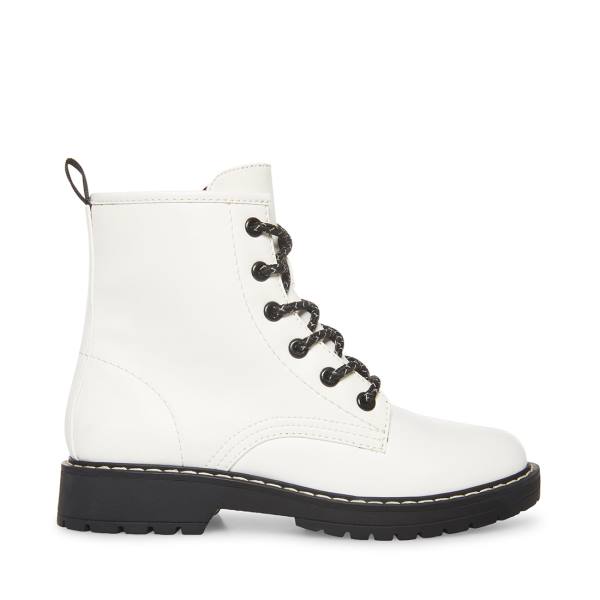 Steve Madden Jbettyy Enkellaarsjes Kinderen Wit | SM-426KL