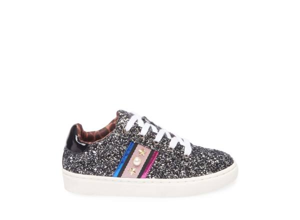 Steve Madden Jdannie Pewter Sneakers Kinderen Blauw Grijs Gekleurd | SM-142HX