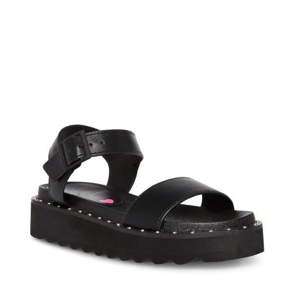 Steve Madden Jdariaa Sandalen Kinderen Zwart | SM-027RZ