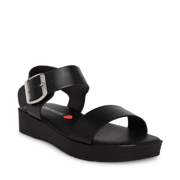 Steve Madden Jdestind Sandalen Kinderen Zwart | SM-237SQ