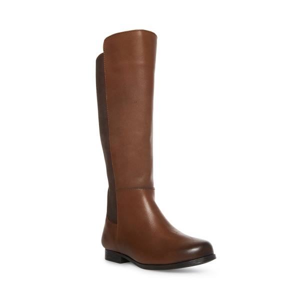 Steve Madden Jglenda Cognac Laarzen Kinderen Bruin | SM-187UG