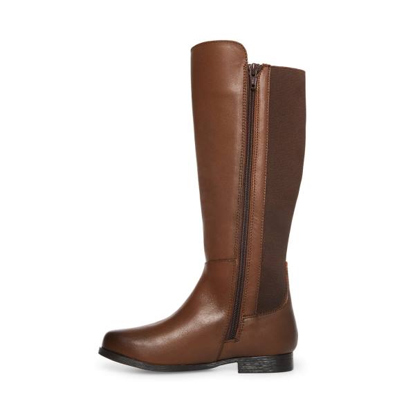 Steve Madden Jglenda Cognac Laarzen Kinderen Bruin | SM-187UG