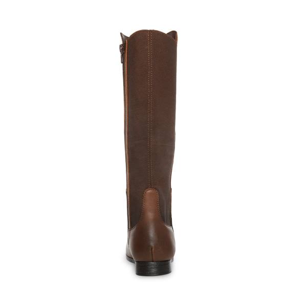 Steve Madden Jglenda Cognac Laarzen Kinderen Bruin | SM-187UG