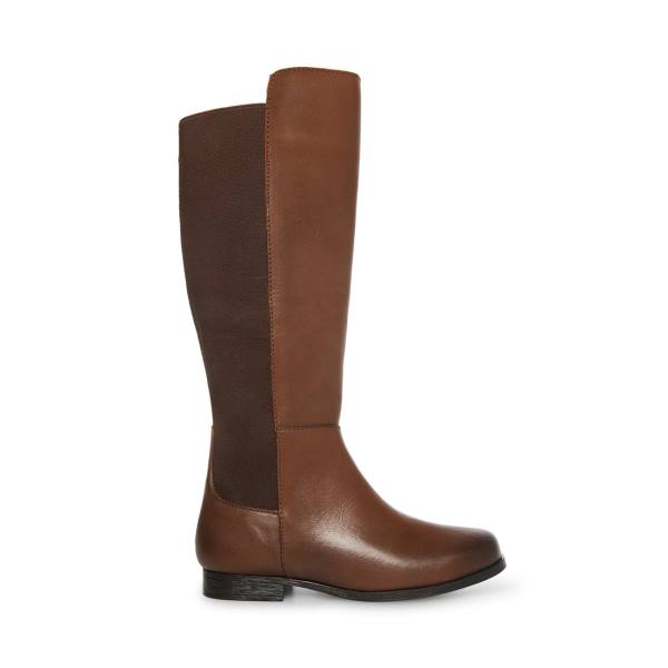 Steve Madden Jglenda Cognac Laarzen Kinderen Bruin | SM-187UG