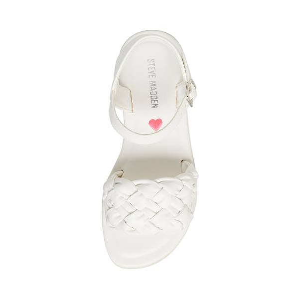 Steve Madden Jkarina Sandalen Kinderen Wit | SM-410GL