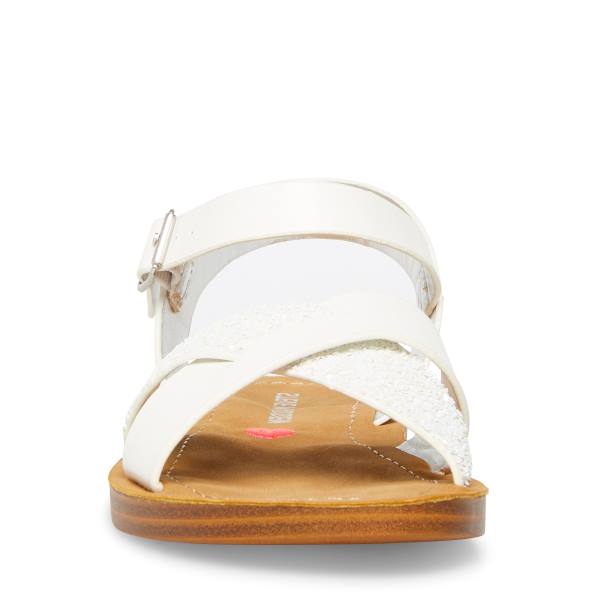 Steve Madden Jleague Sandalen Kinderen Wit | SM-679QU