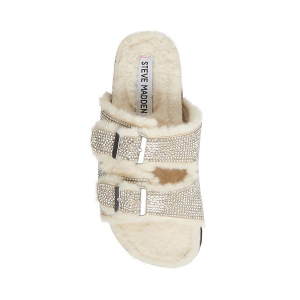 Steve Madden Jleena Slippers Kinderen Zilver | SM-497AH