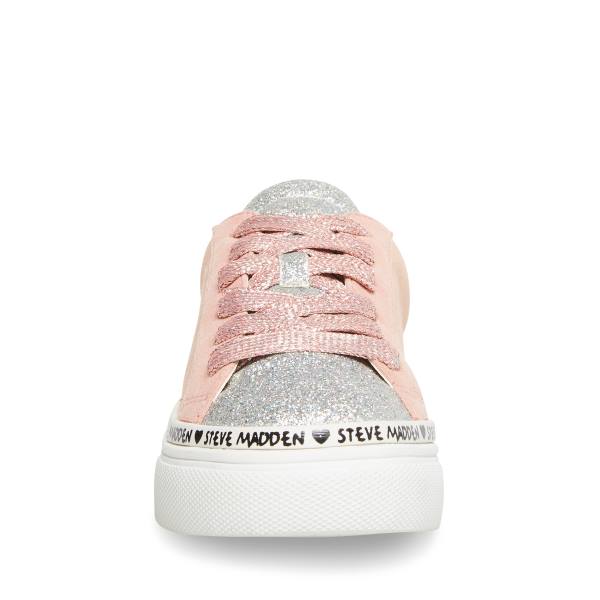 Steve Madden Jloyal Blush Sneakers Kinderen Roze | SM-480RF