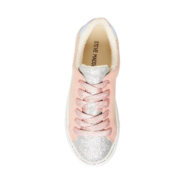 Steve Madden Jloyal Blush Sneakers Kinderen Roze | SM-480RF