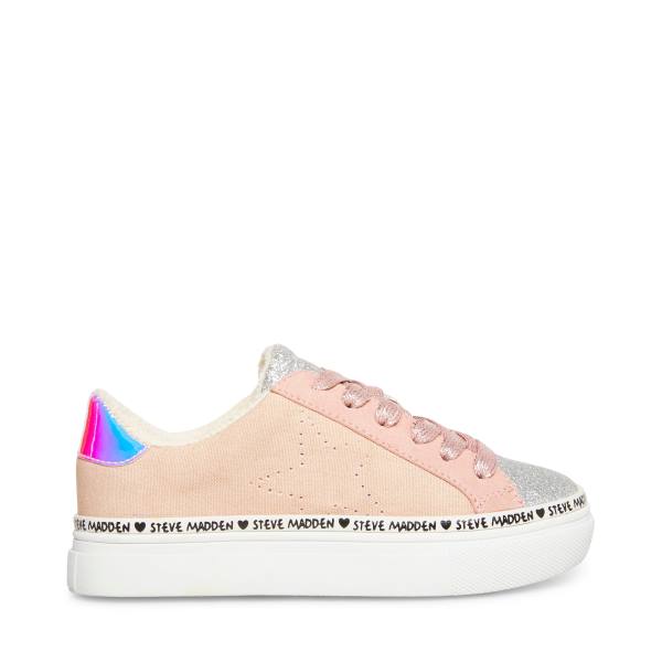 Steve Madden Jloyal Blush Sneakers Kinderen Roze | SM-480RF