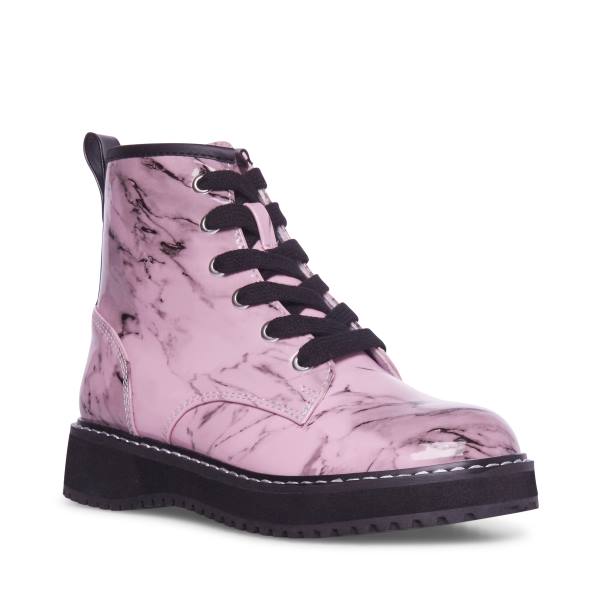 Steve Madden Jmilaa Blush Enkellaarsjes Kinderen Roze | SM-670NJ