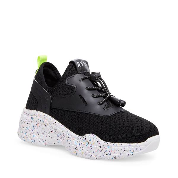 Steve Madden Jmyless Sneakers Kinderen Zwart | SM-428AQ