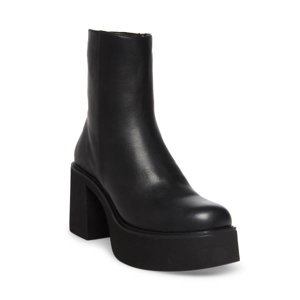 Steve Madden Joltz Enkellaarsjes Dames Zwart | SM-901SL