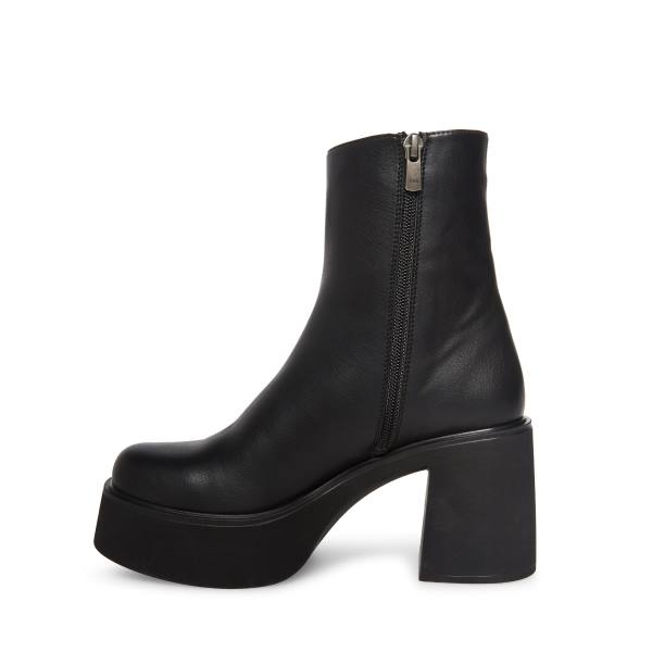 Steve Madden Joltz Enkellaarsjes Dames Zwart | SM-901SL