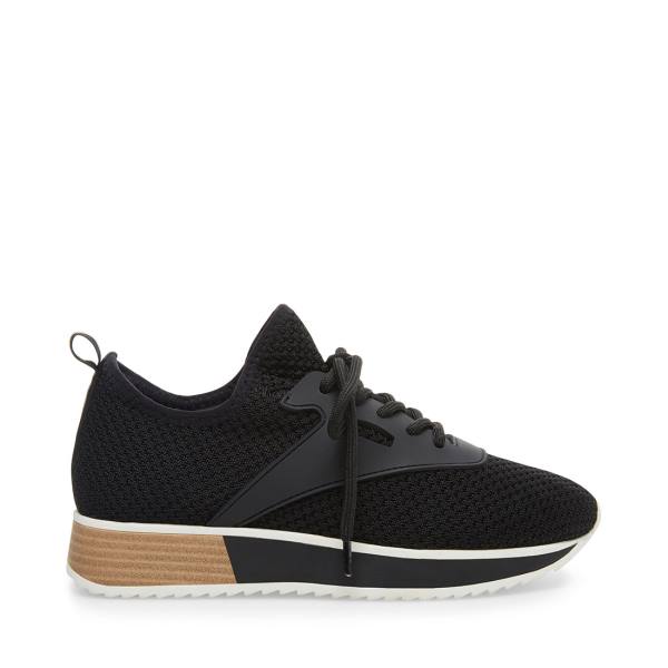 Steve Madden Jonnie Sneakers Dames Zwart | SM-375GV