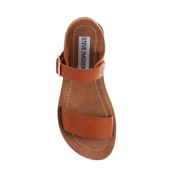 Steve Madden Jprobler Cognac Sandalen Kinderen Bruin | SM-031XE