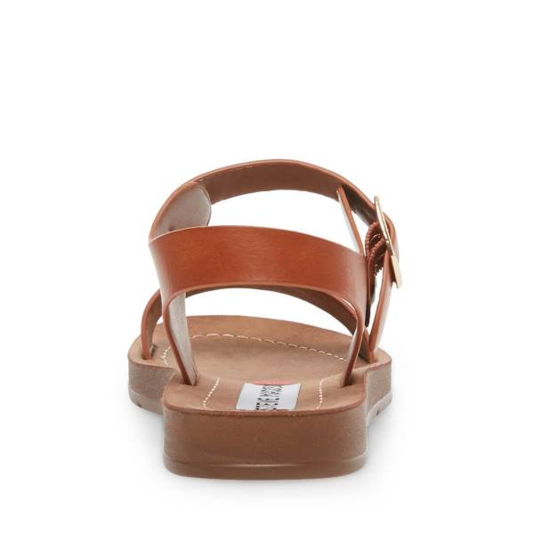 Steve Madden Jprobler Cognac Sandalen Kinderen Bruin | SM-031XE