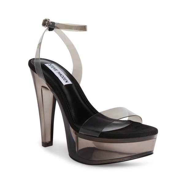 Steve Madden Julien Heel Hakken Dames Zwart | SM-356DQ