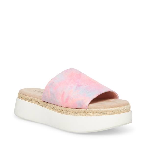 Steve Madden Juniper Sandalen Dames Roze Gekleurd | SM-781ZR