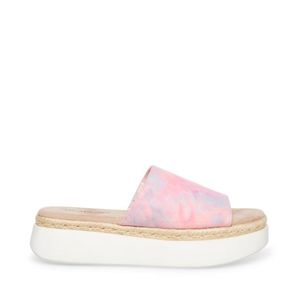 Steve Madden Juniper Sandalen Dames Roze Gekleurd | SM-781ZR