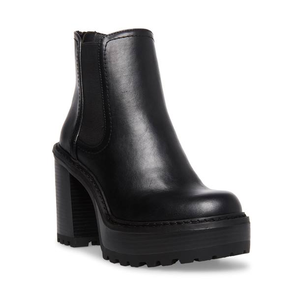 Steve Madden Kat Enkellaarsjes Dames Zwart | SM-397JK