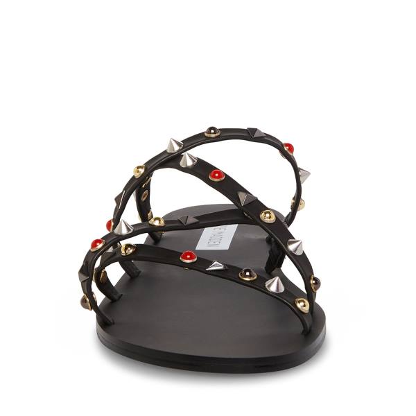 Steve Madden Kelsey Sandalen Dames Zwart Gekleurd | SM-820PJ