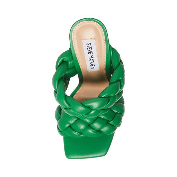 Steve Madden Kenley Heel Hakken Dames Groen | SM-246MK