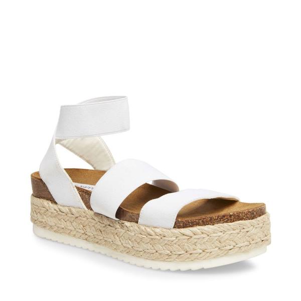 Steve Madden Kimmie Sandalen Dames Wit | SM-950AJ