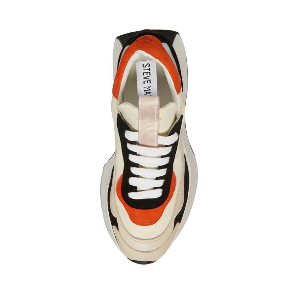 Steve Madden Korry Sneakers Dames Oranje Gekleurd | SM-983PQ