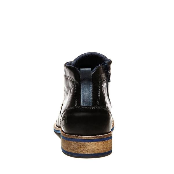 Steve Madden Kramerr Leren Laarzen Heren Zwart | SM-184ID