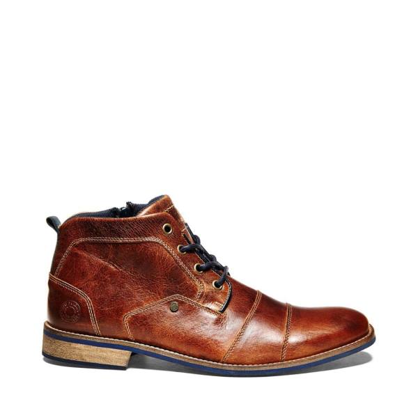 Steve Madden Kramerr Tan Leren Laarzen Heren Bruin | SM-965RC