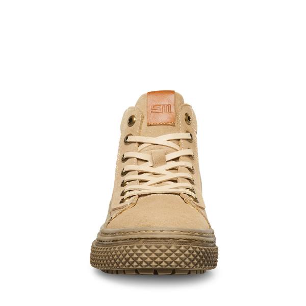 Steve Madden Lantern Taupe Sneakers Heren Grijs Bruin | SM-318IL