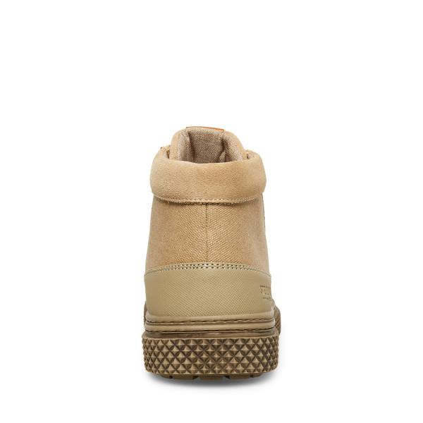 Steve Madden Lantern Taupe Sneakers Heren Grijs Bruin | SM-318IL