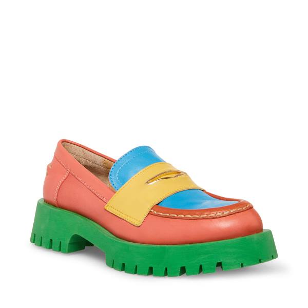 Steve Madden Lawrence Bright Loafers Dames Lichtgekleurd | SM-153TE