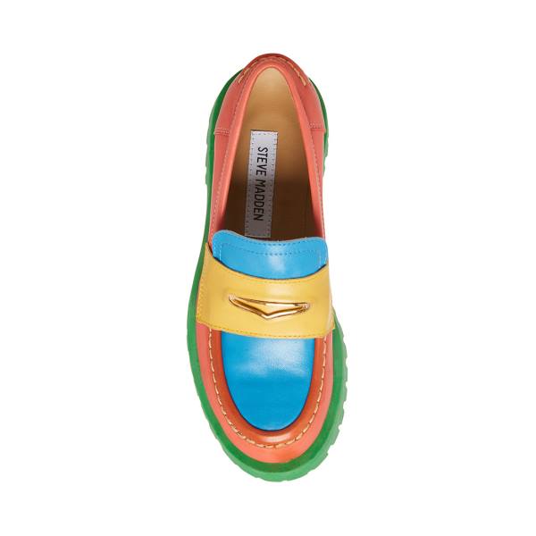 Steve Madden Lawrence Bright Loafers Dames Lichtgekleurd | SM-153TE